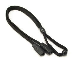 Sporcu İpi Silikon Uçlu Siyah - 