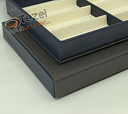 Teşhir Küvezi 12Li Kapaklı 46x23*4cm Gri / Laci - (1)