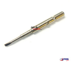 Tornavida Ucu Uzun (Çentikli) Düz - 