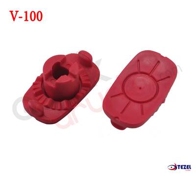 Vantuz Büyük Kırmızı 8B ( Nidek) V 100 - 1