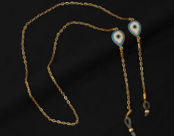 Zincir Nazarlık Damla Mavi - 