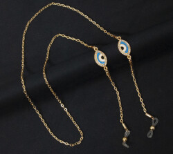 Zincir Nazarlık Horus Altın - 