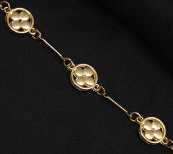 Zincir Van Cleef Clover Altın - (1)