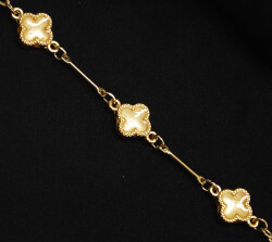 Zincir Van Cleef Altın Sedef - (1)