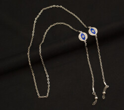 Zincir Göz Yuvarlak Gümüş - 