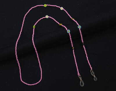 Zincir Kum Boncuk Pembe - 1