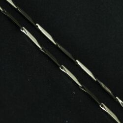 Zincir Steel Gümüş & Siyah - (1)