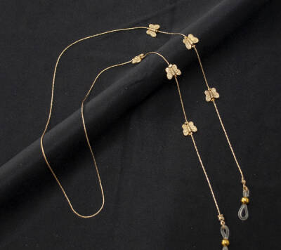 Zincir Dıy Kelebek Altın - 1