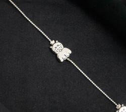 Zincir Kedi Gümüş - (1)